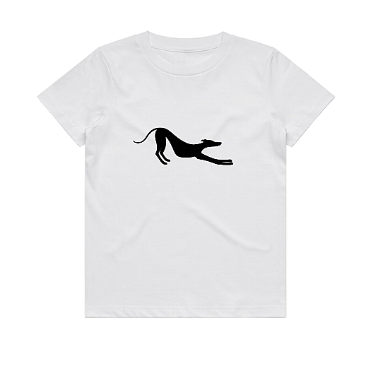 Babies Tee Stretching Greyhound