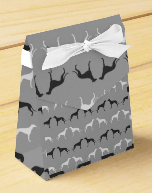 Greyhound Wallpaper Print Gift Bag