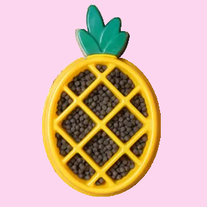 Zippy Paws Happy Bowl Pineapple Slow Feeder