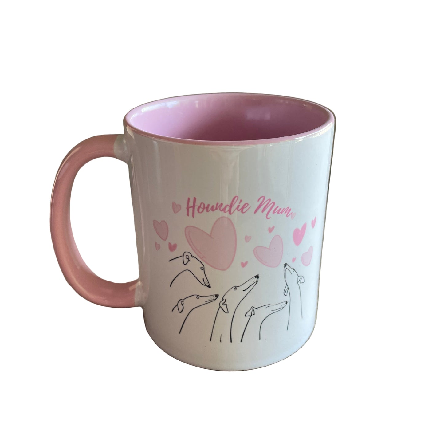 Houndie Mum Love Hearts Mug