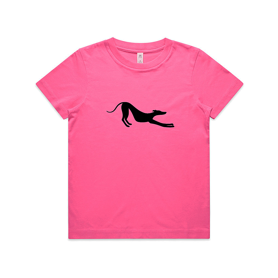 AS Colour Staple Kids T-Shirt Stretching Greyhound