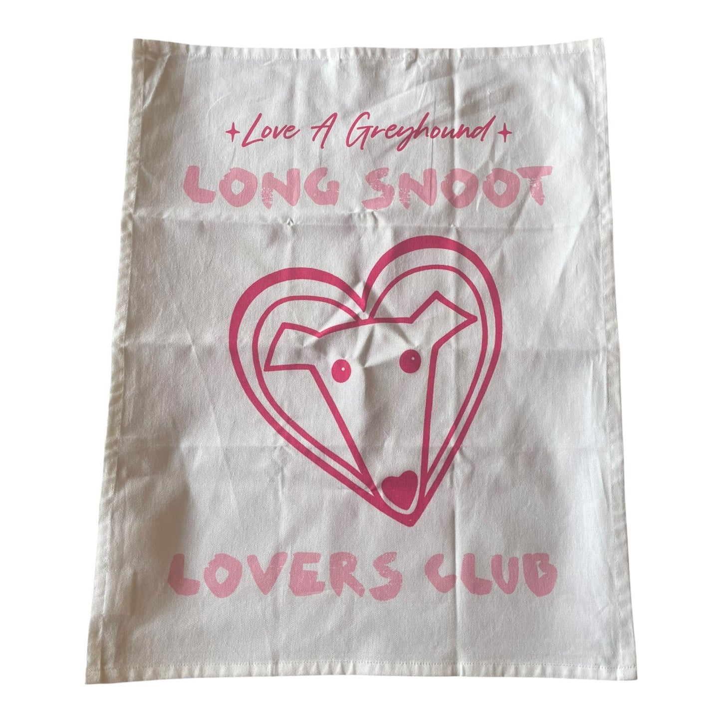 Tea Towel Long Snoot Lovers Club