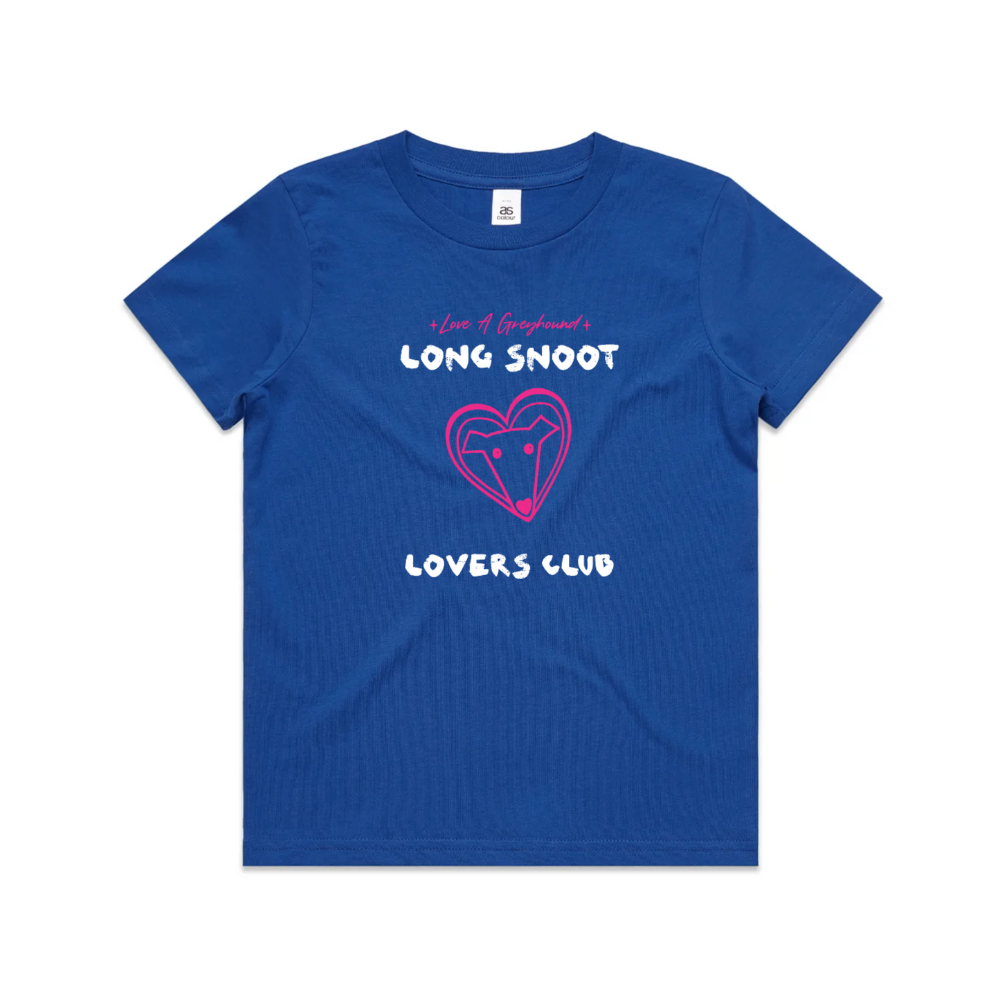 AS Colour Staple Kids T-Shirt Long Snoot Lovers Club
