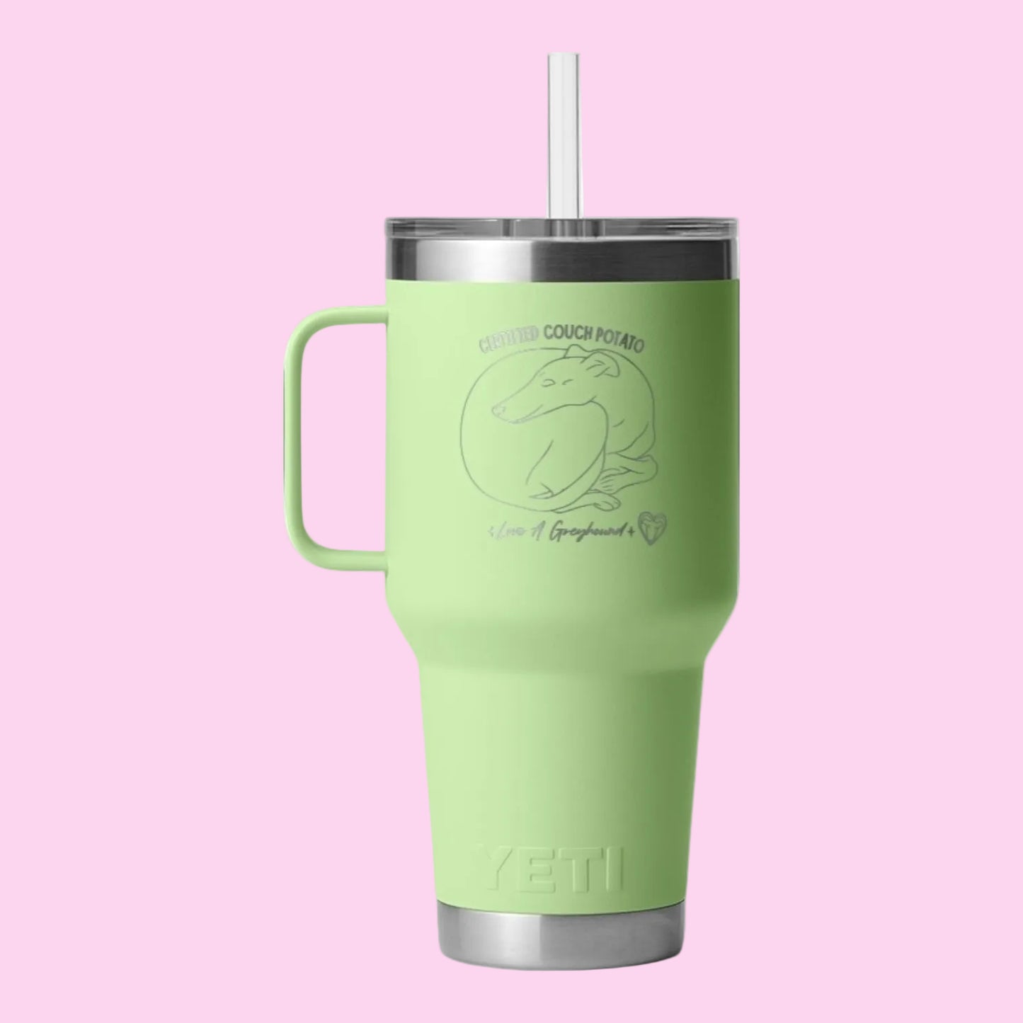 Yeti Straw Mug Certified Couch Potato (1L)