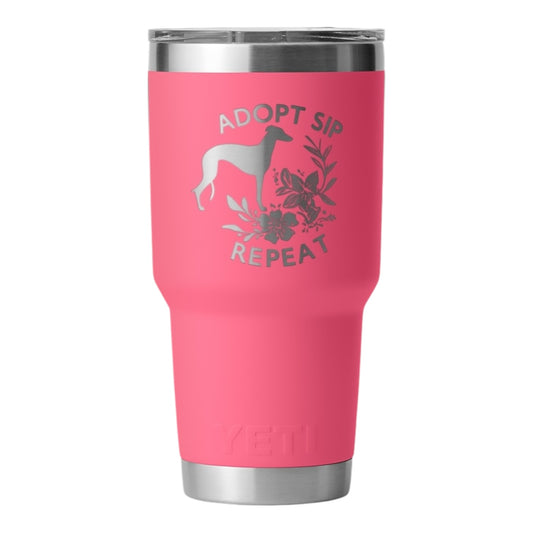 Yeti Tumbler Adopt Sip Repeat 887ML