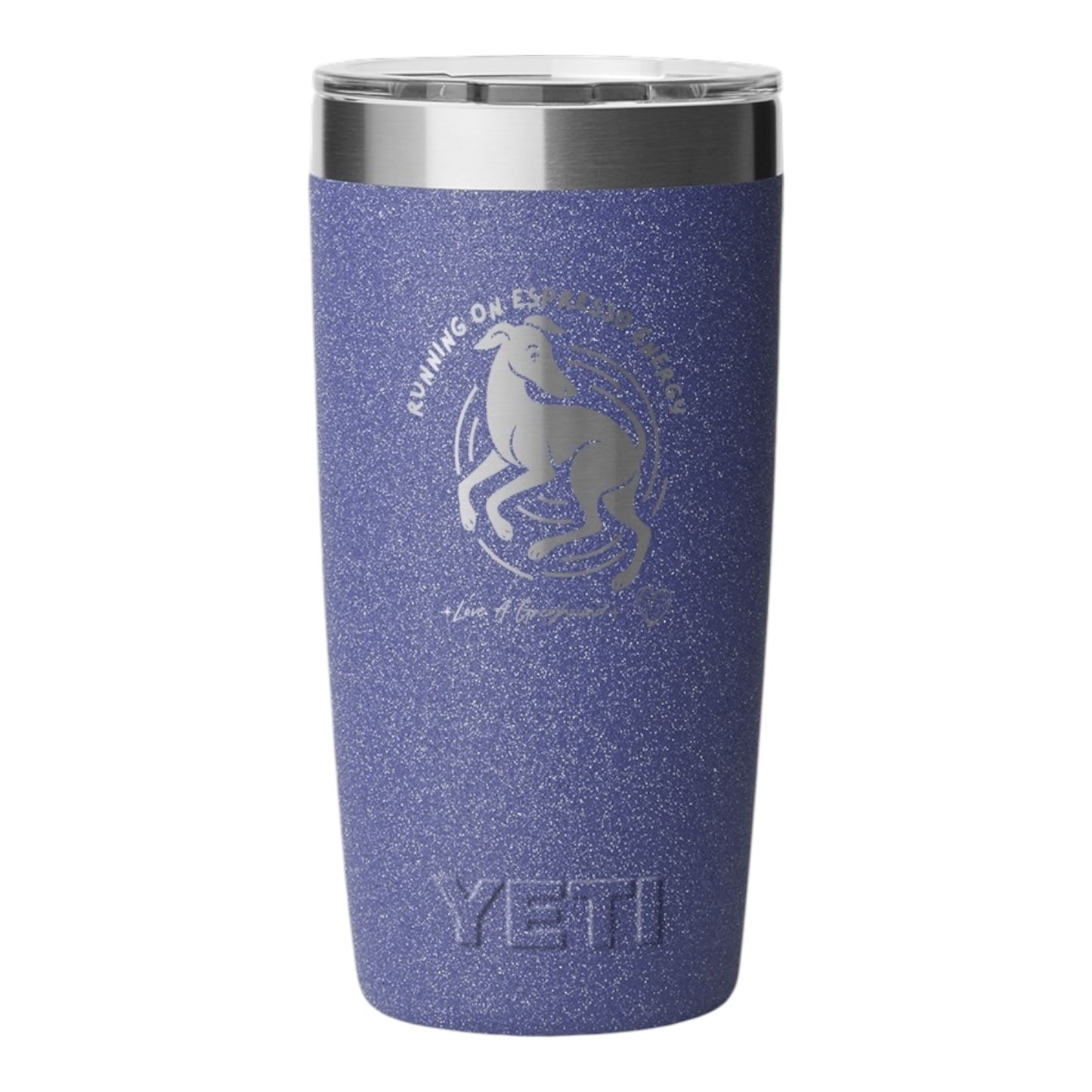 Yeti Tumbler Running on Espresso Energy Moon Dust 296ML