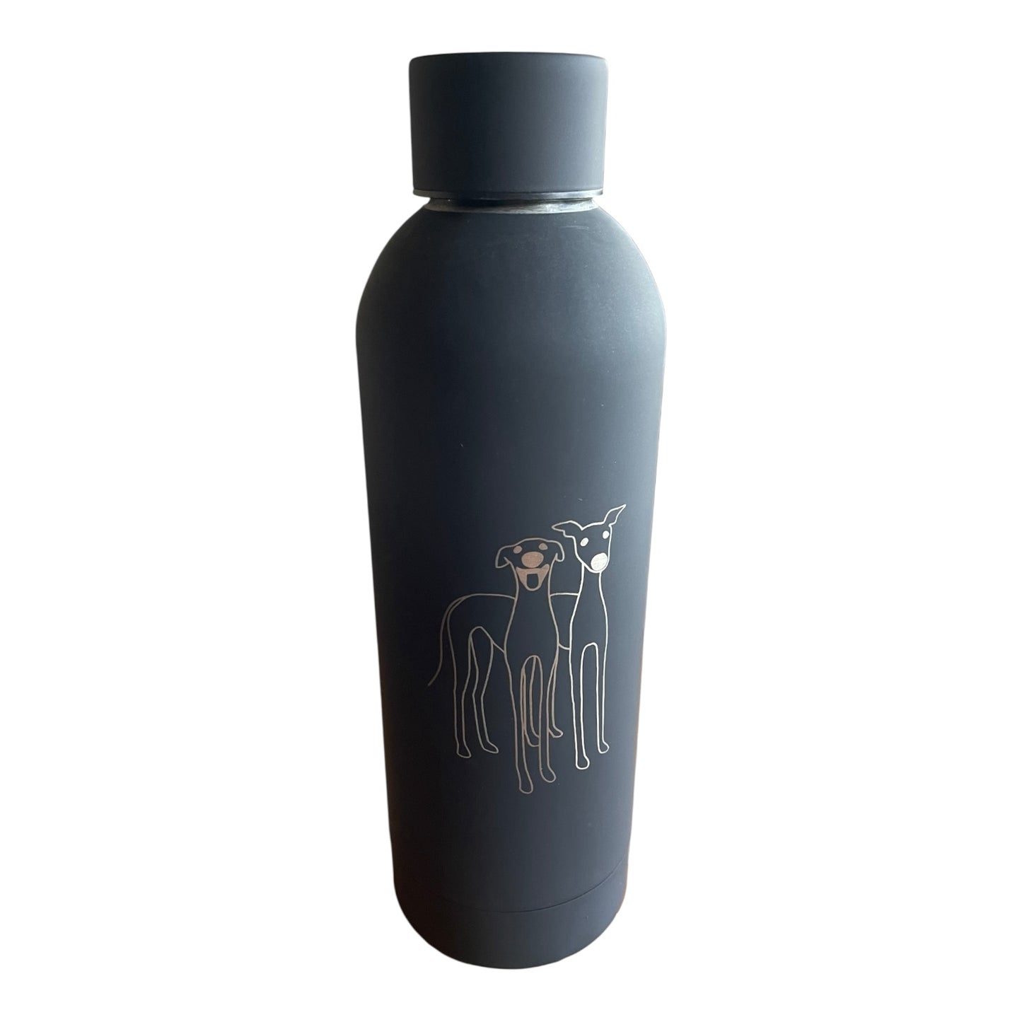 Engraved Luxe Matte Finish 500ml Stainless Steel Water Bottle