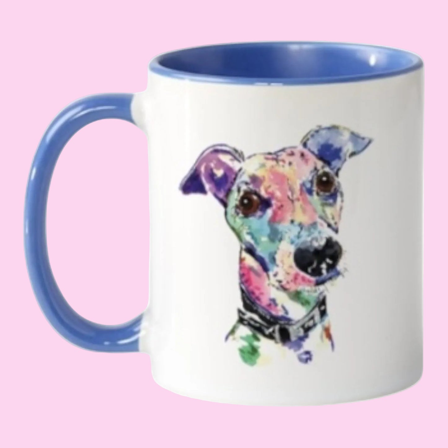 Painted Greyhound Mug