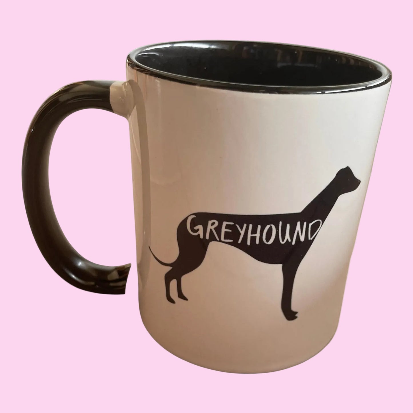 Black Greyhound Mug