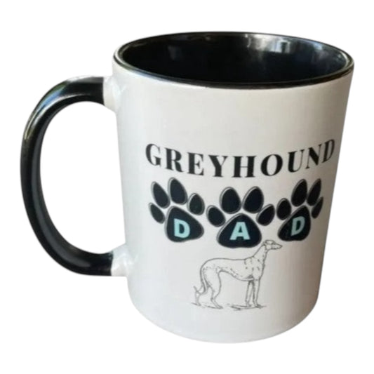 Greyhound Dad Mug