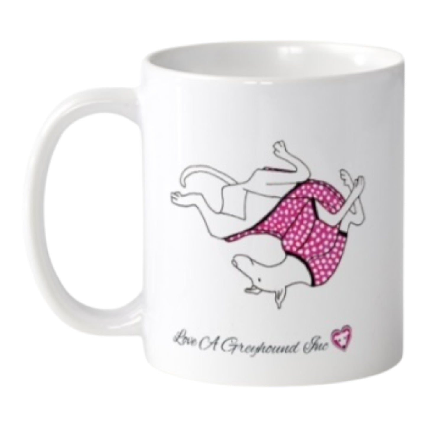 Greyhound LAG Shirt Mugs