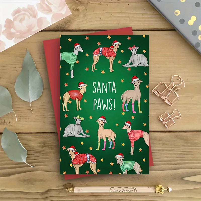 Santa Paws Card