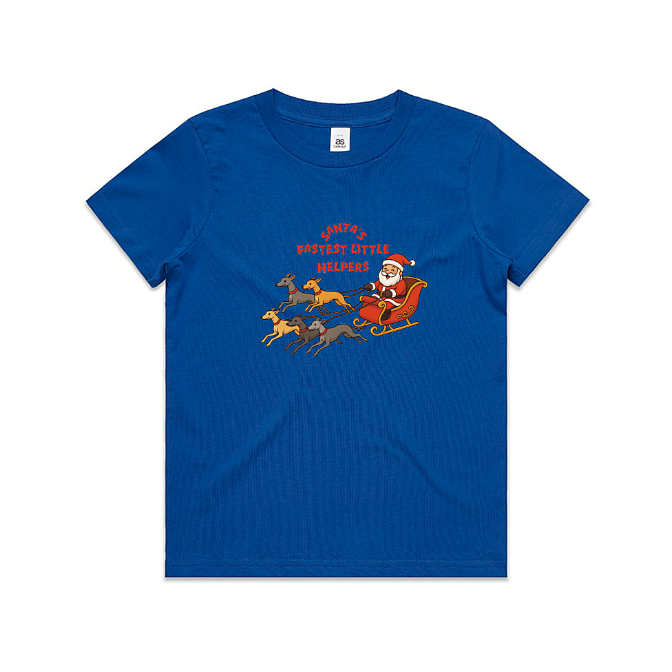 AS Colour Staple Kids T-Shirt Santa's Fastest Little Helpers
