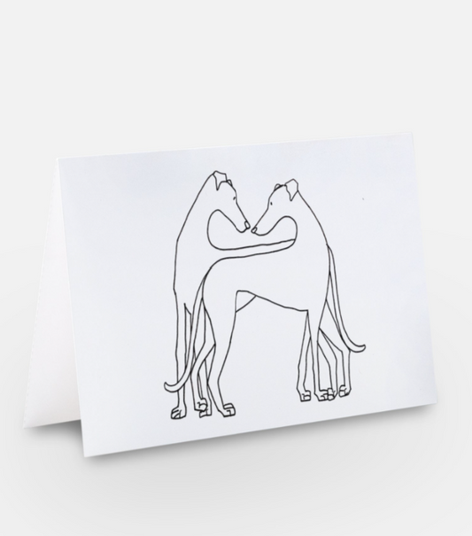 Card - Greyhound Love