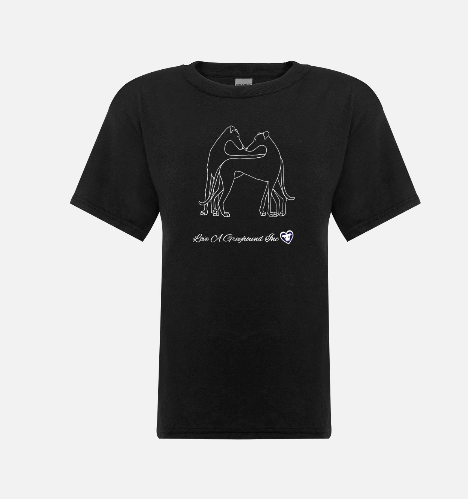 Greyhound Love Kids T-Shirt