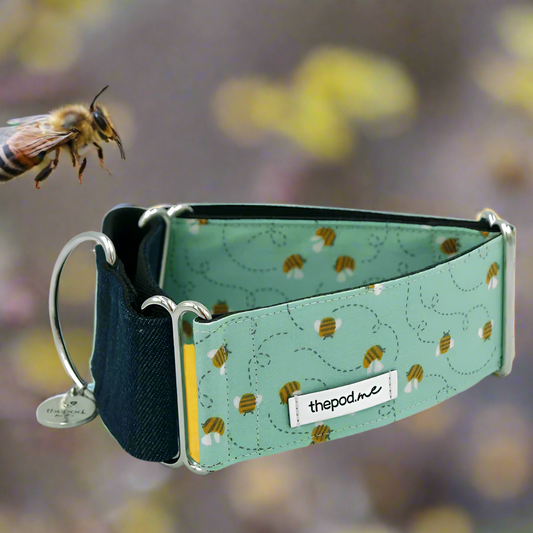 Bees Martingale Collar