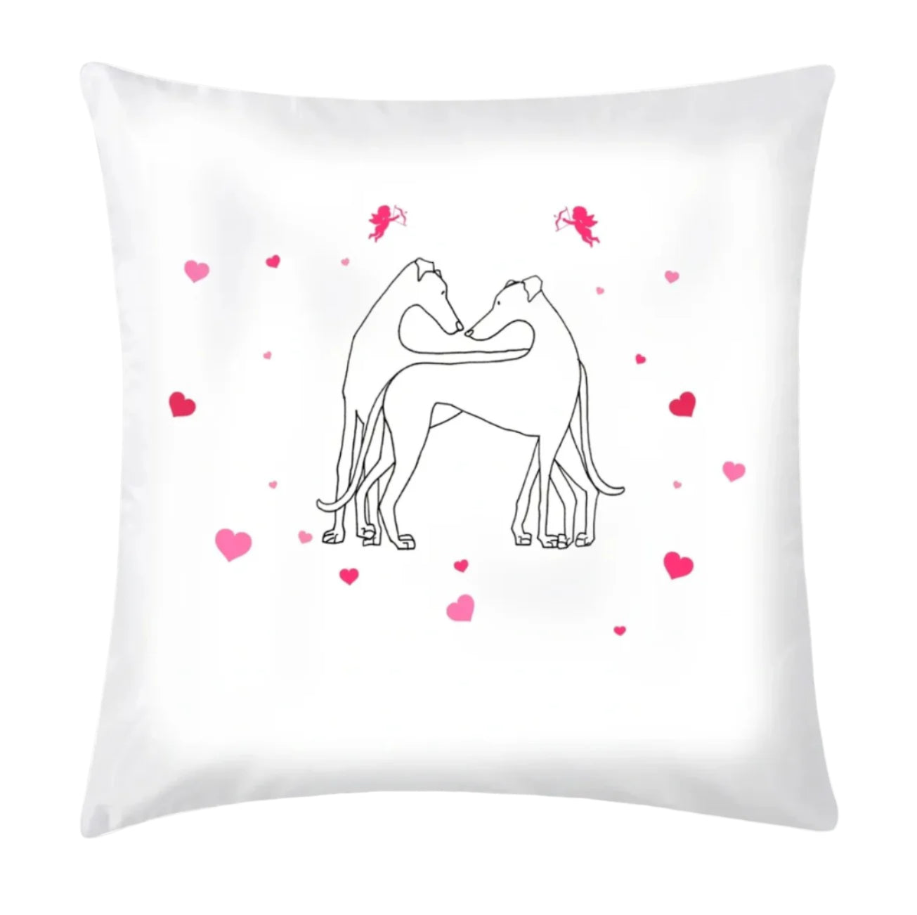 Greyhound Love Cushion