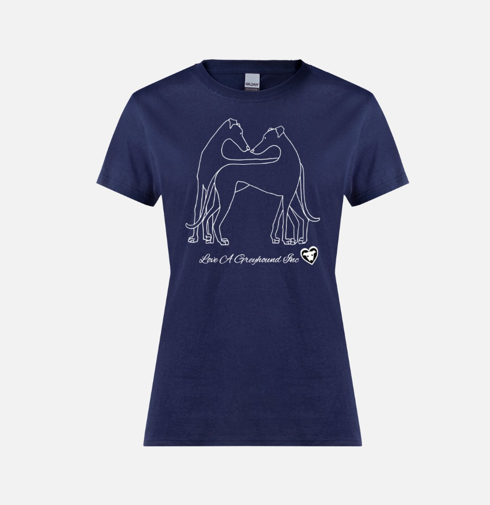 Greyhound Love Ladies T-Shirt