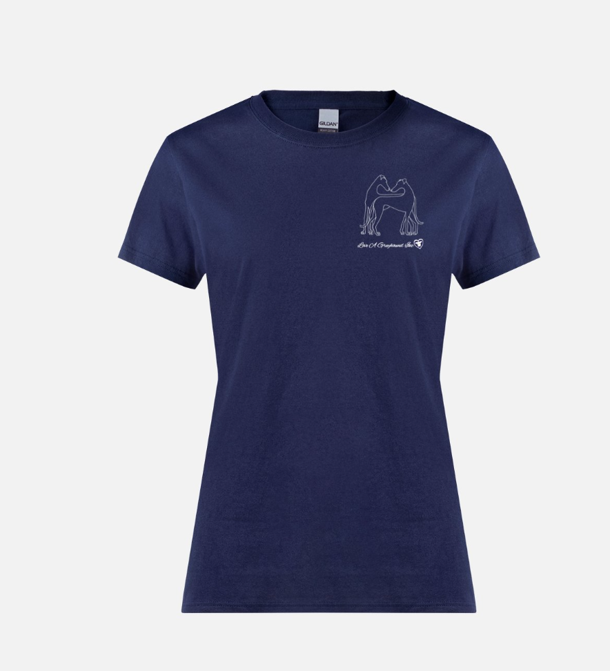 Greyhound Love Ladies T-Shirt
