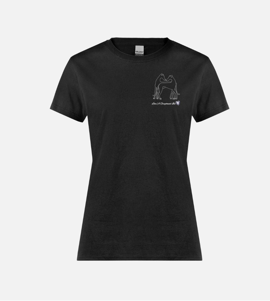 Greyhound Love Ladies T-Shirt