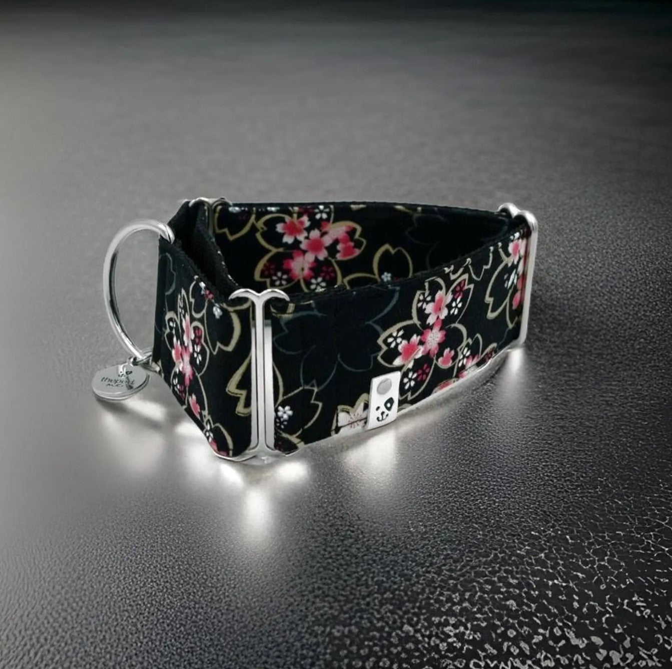 Pop Sakura Black | Martingale Collar