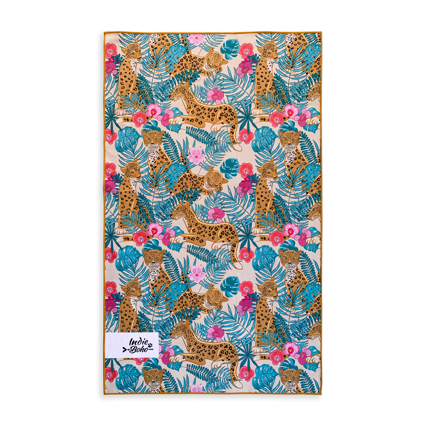 Leopard Luxe Pet Travel Towel