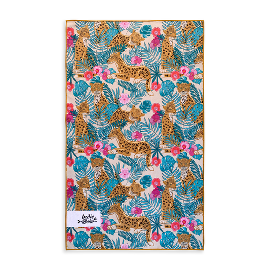 Leopard Luxe Pet Travel Towel