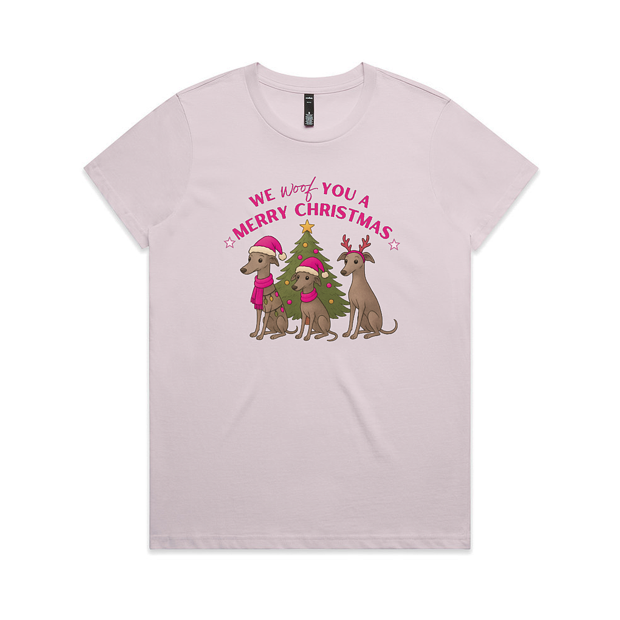 AS Colour Maple Ladies We Woof You A Merry Christmas