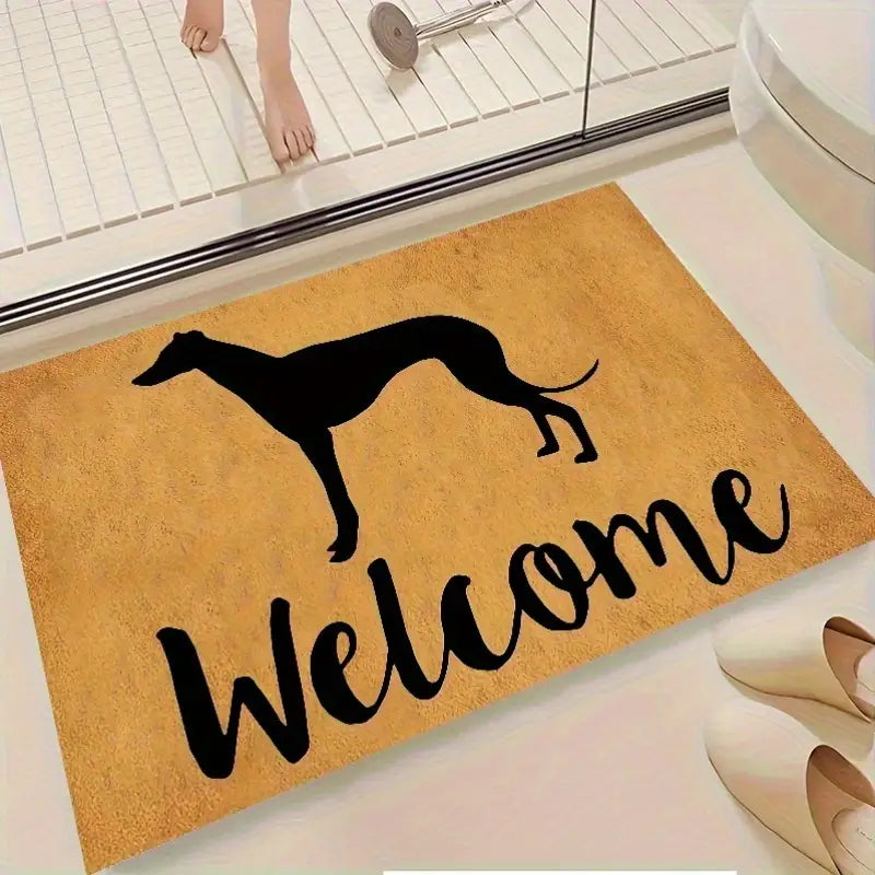 Greyhound Welcome Mat