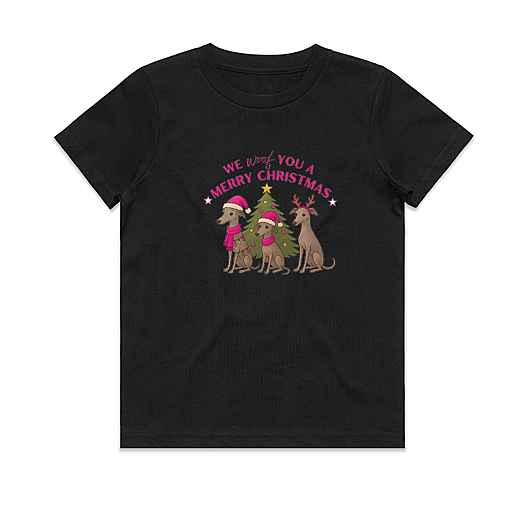 Babies Tee We Woof You A Merry Christmas