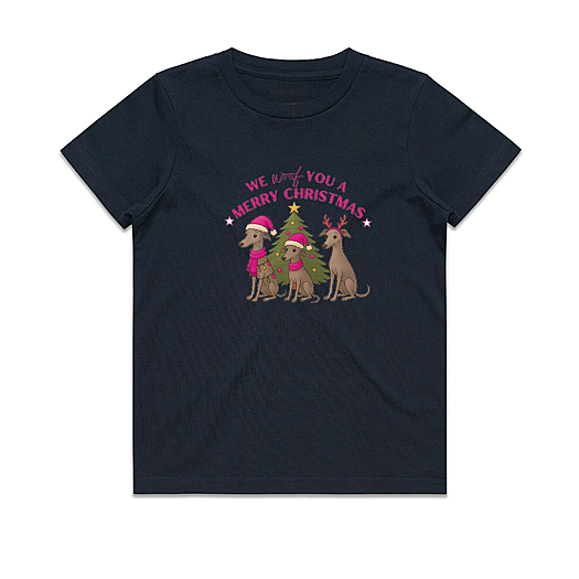 Babies Tee We Woof You A Merry Christmas