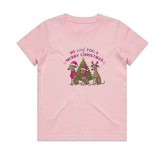 Babies Tee We Woof You A Merry Christmas