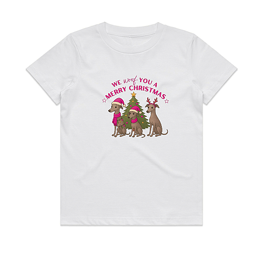 Babies Tee We Woof You A Merry Christmas