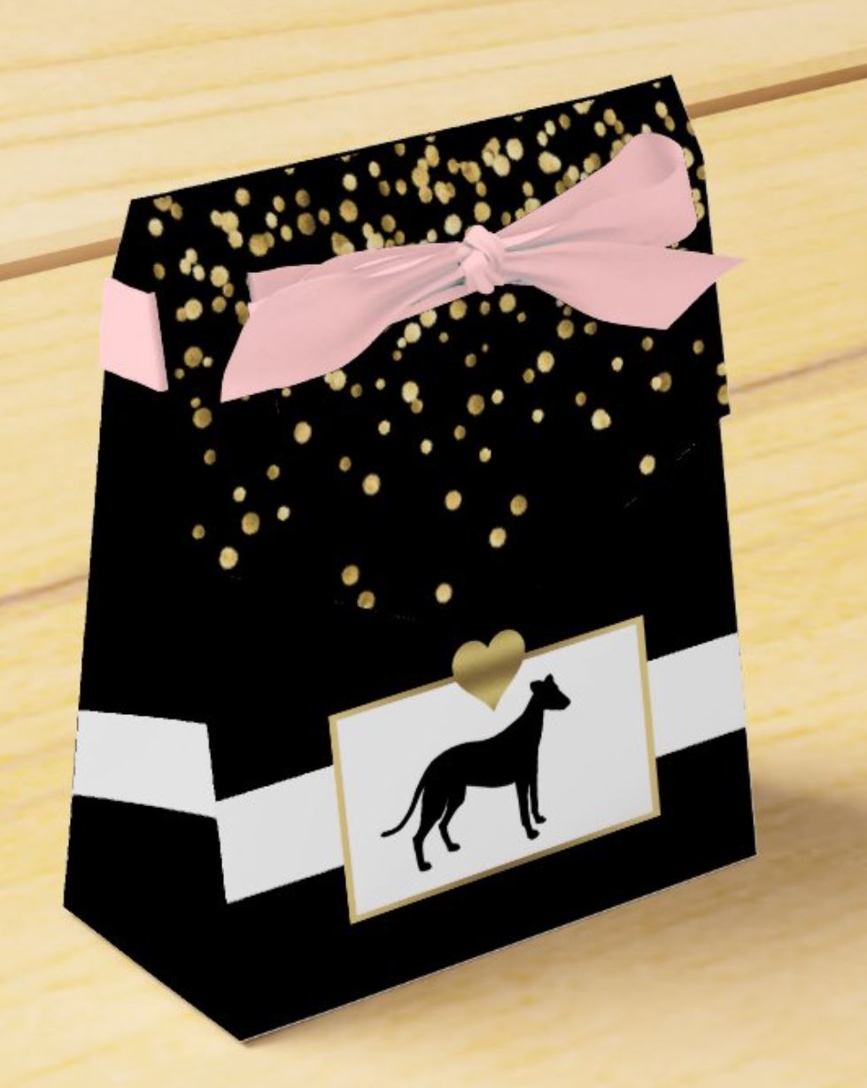 Classic Black, White & Gold Gift Bag