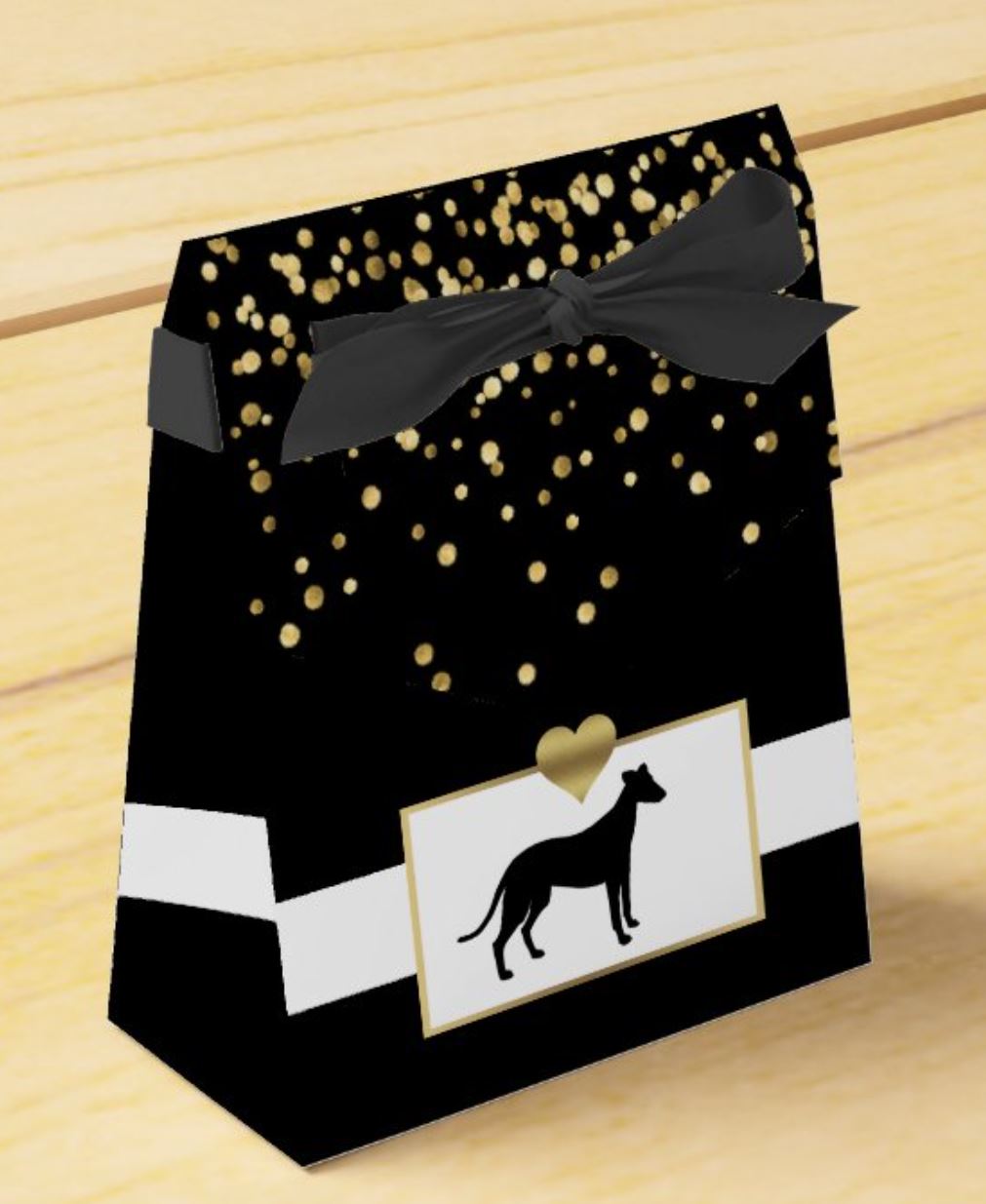 Classic Black, White & Gold Gift Bag