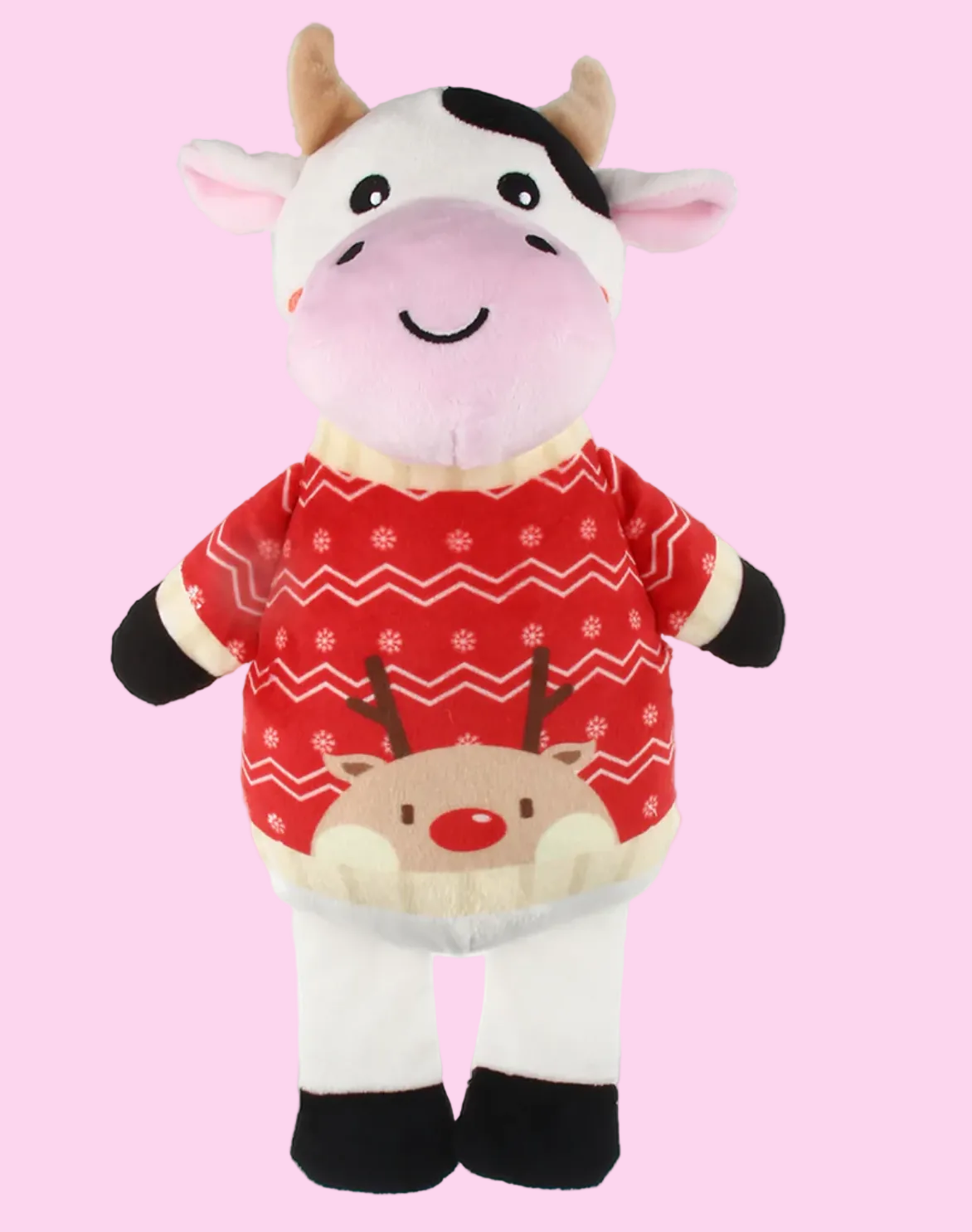 Kazoo Kris Kringle Cow Toy