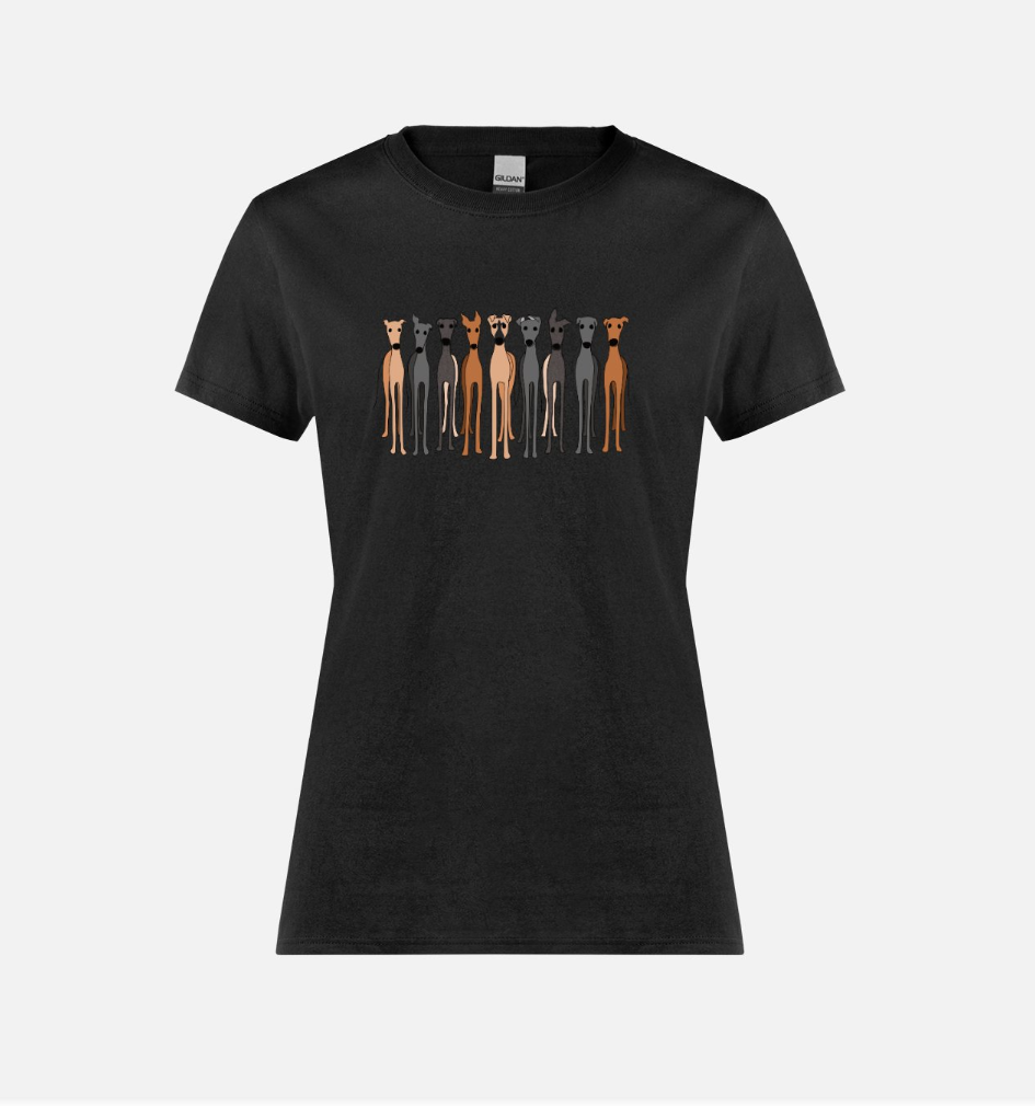 Cute Greys Ladies T-Shirt