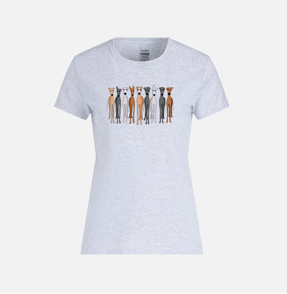 Cute Greys Ladies T-Shirt