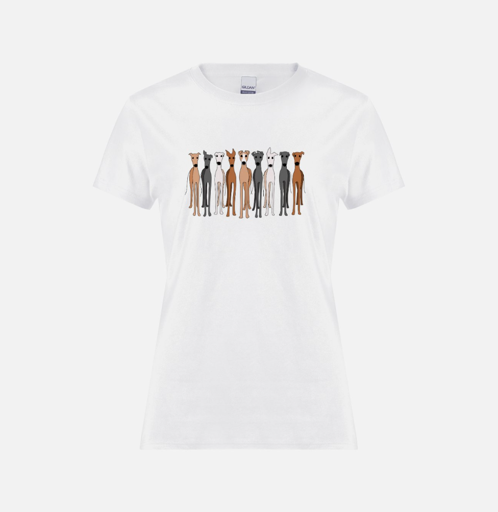 Cute Greys Ladies T-Shirt