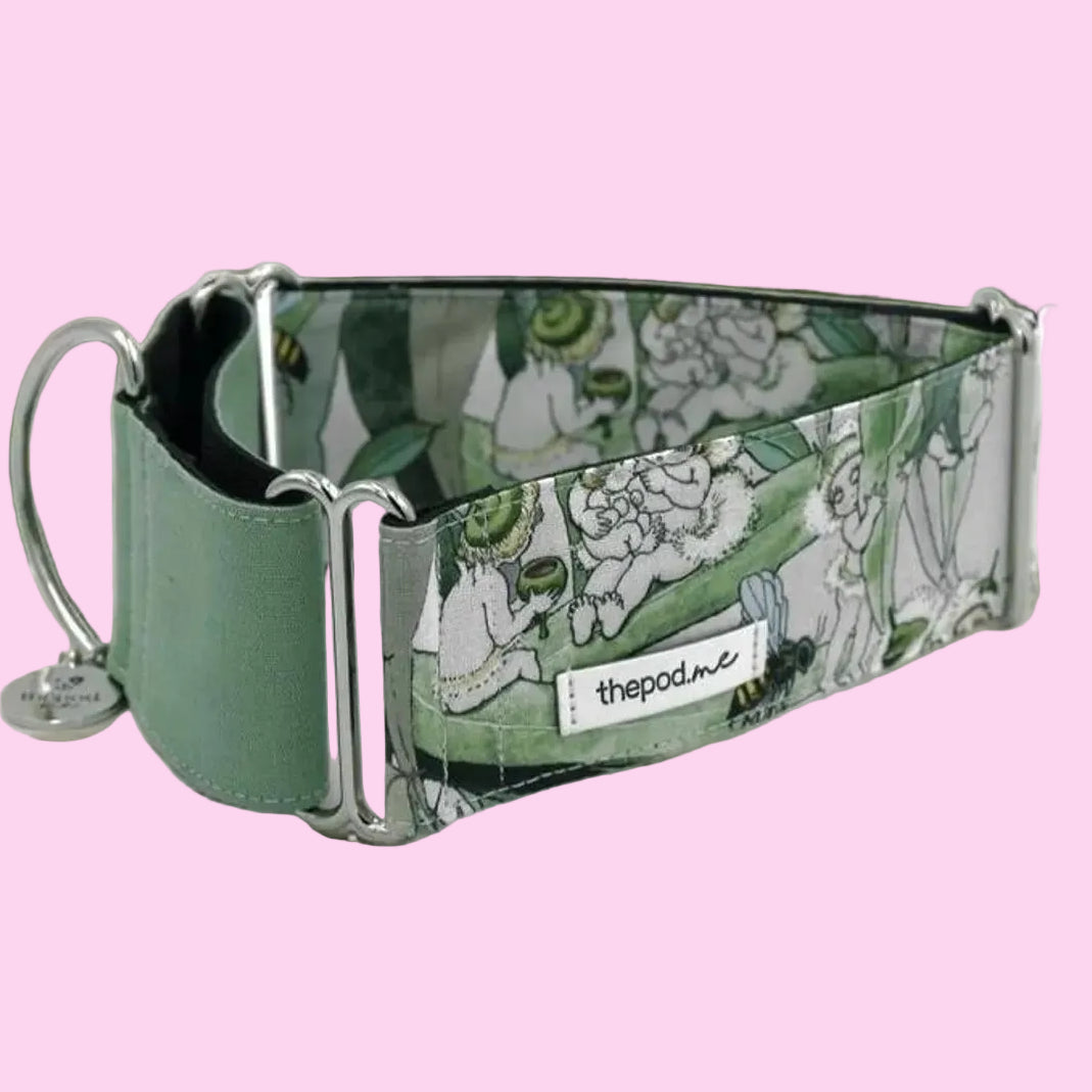 Gumnut Babies Green Martingale Collar