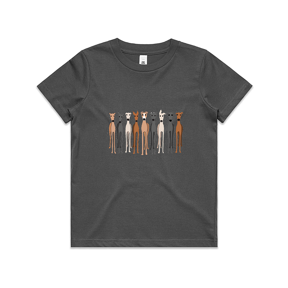 AS Colour Staple Kids T-Shirt Cute Greys