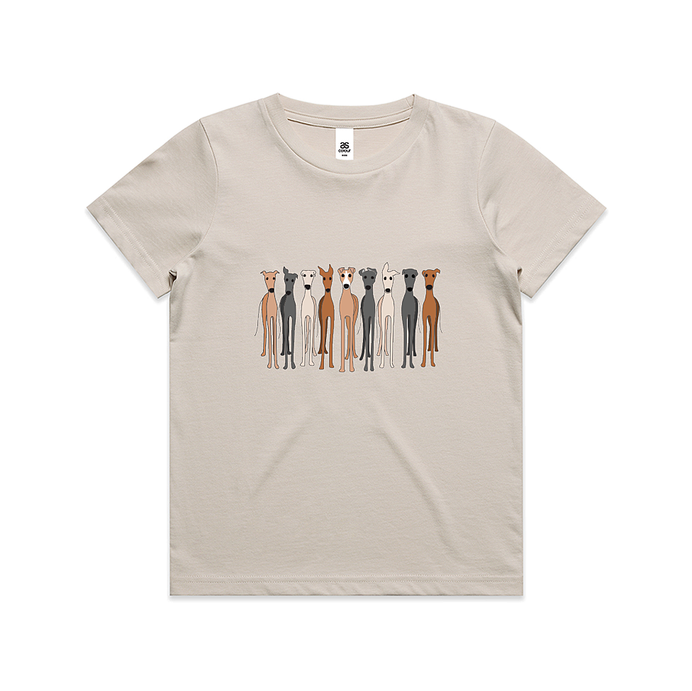 AS Colour Staple Kids T-Shirt Cute Greys