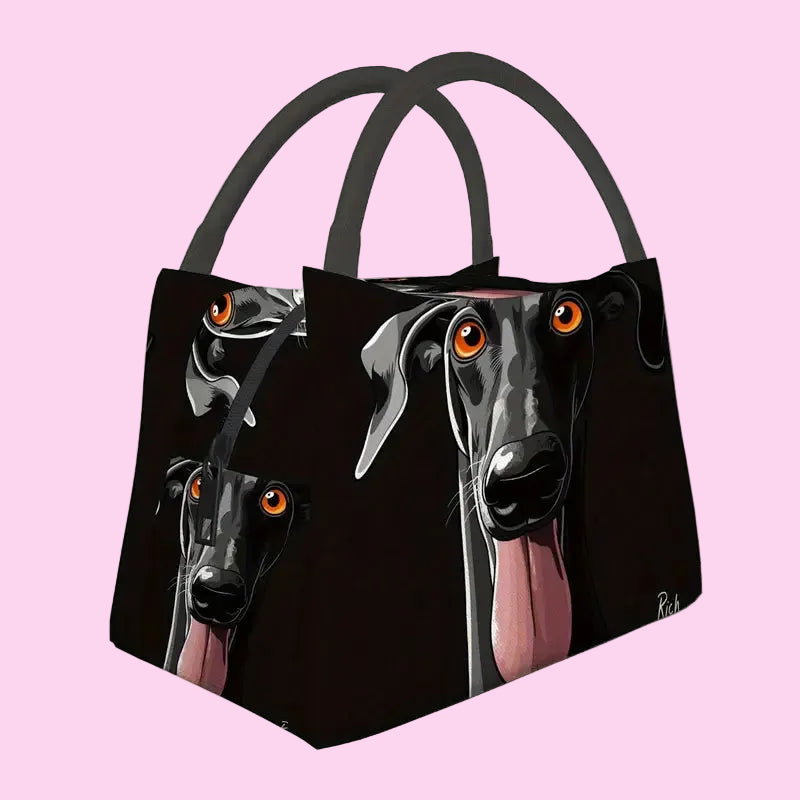 Greyhound Lunch Tote Bag