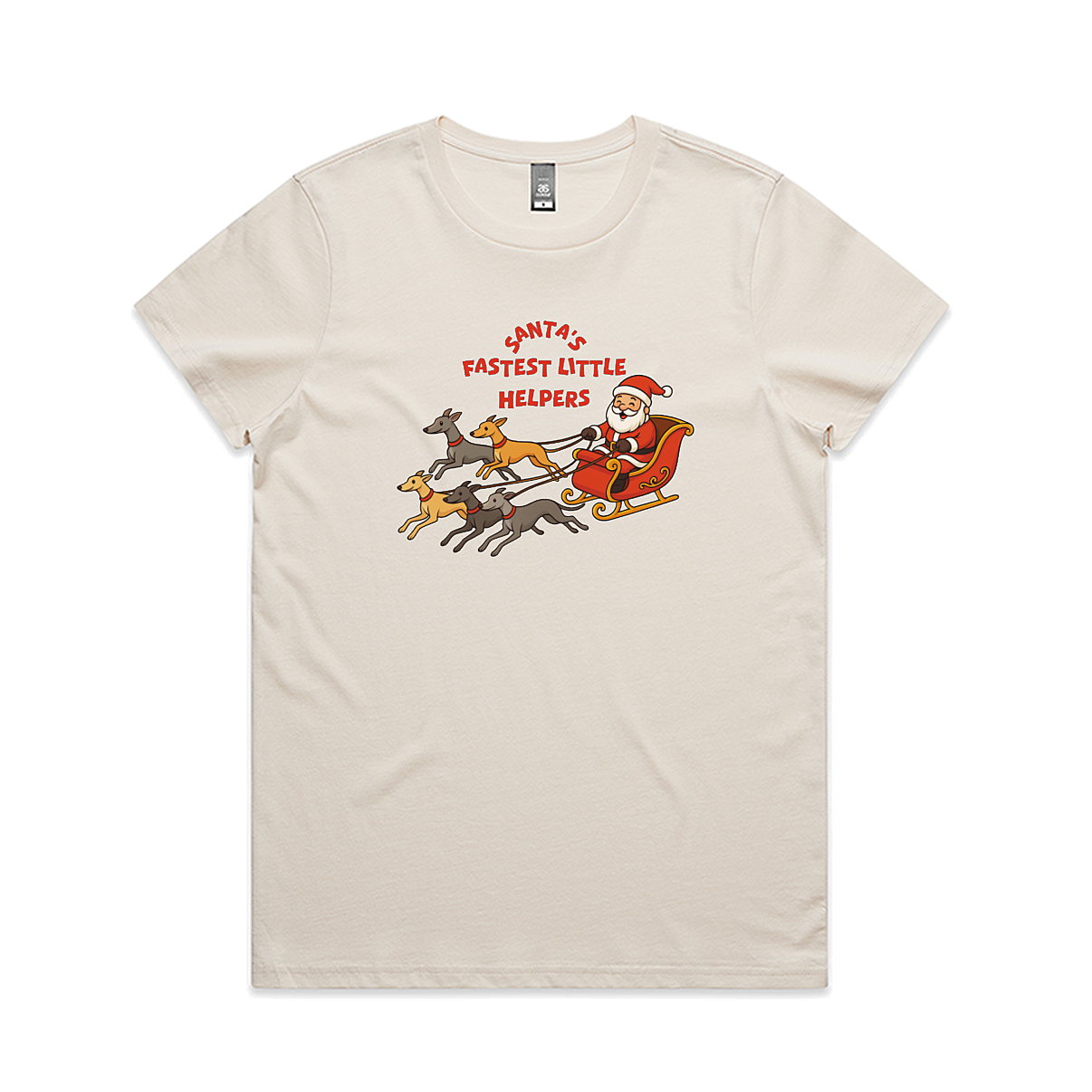 AS Colour Maple Ladies Santa's Fastest Little Helpers