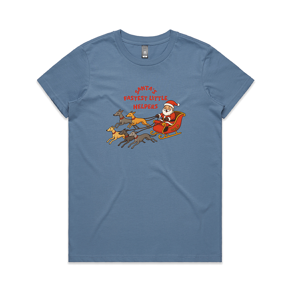 AS Colour Maple Ladies Santa's Fastest Little Helpers