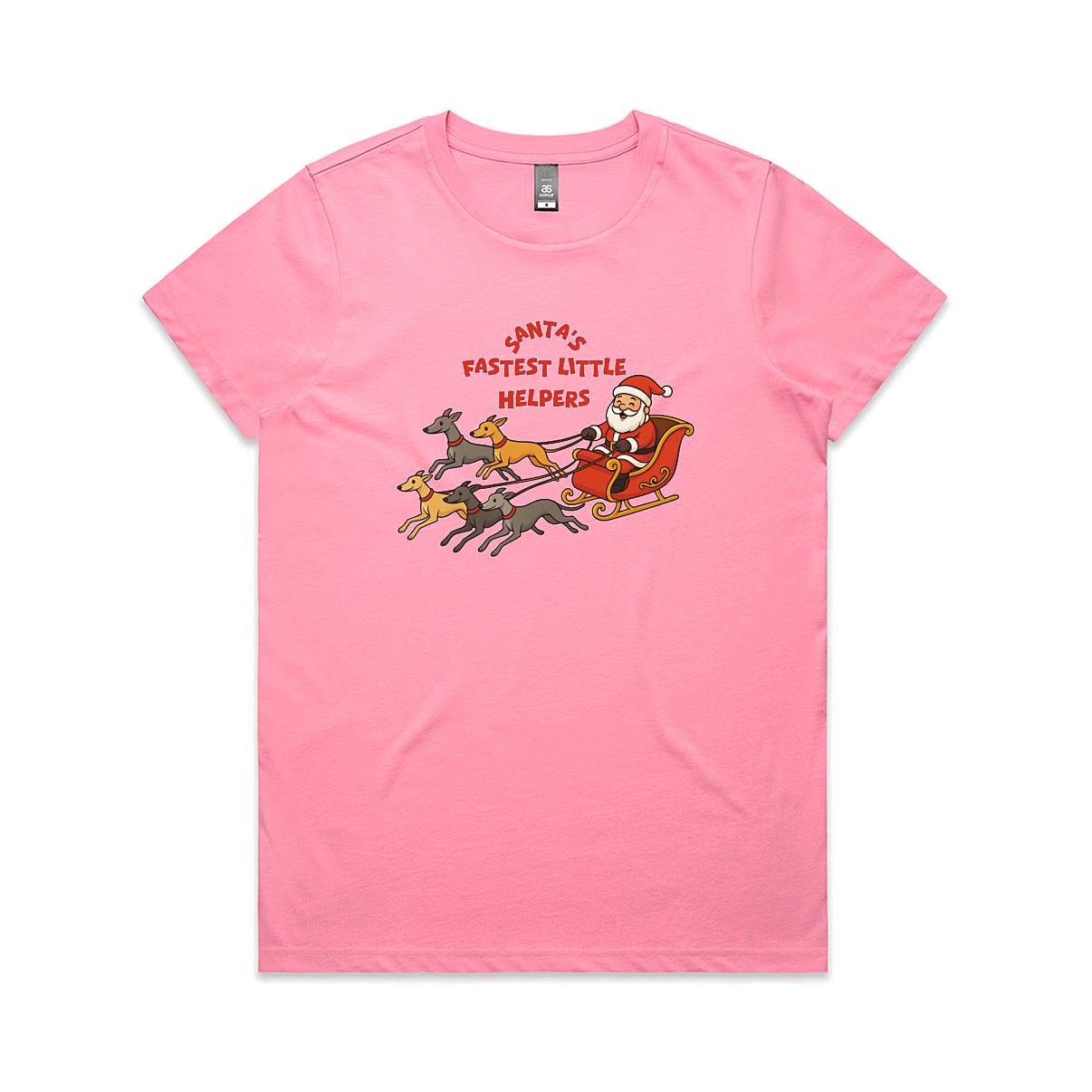 AS Colour Maple Ladies Santa's Fastest Little Helpers