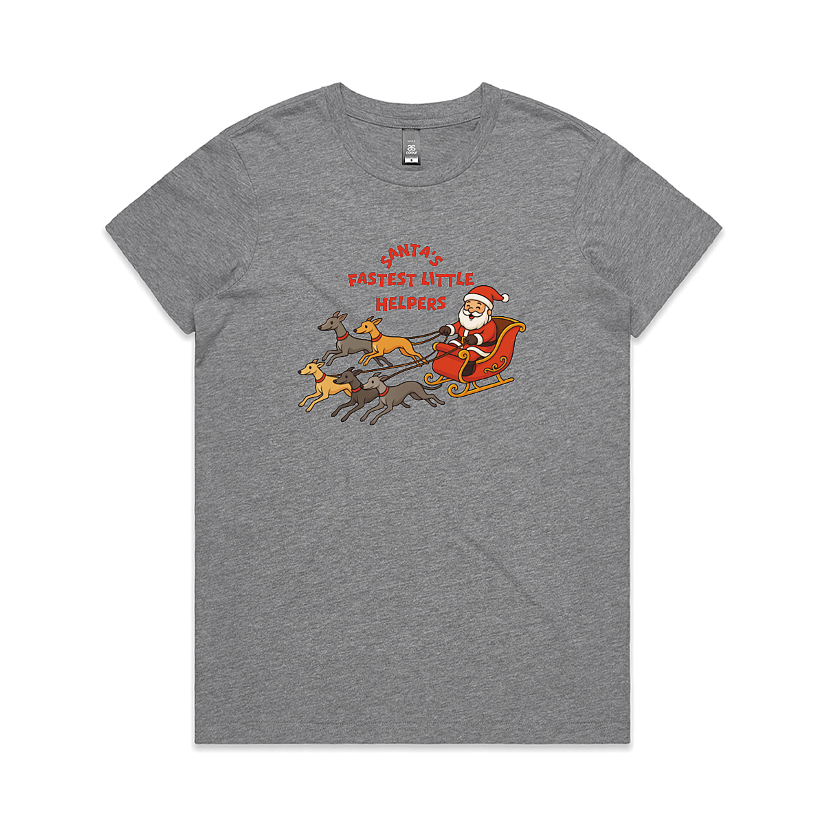 AS Colour Maple Ladies Santa's Fastest Little Helpers