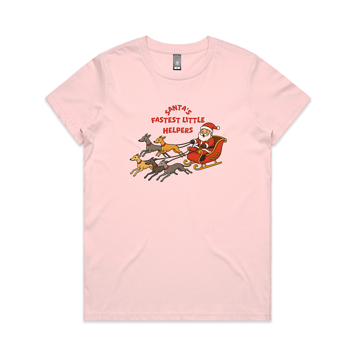 AS Colour Maple Ladies Santa's Fastest Little Helpers