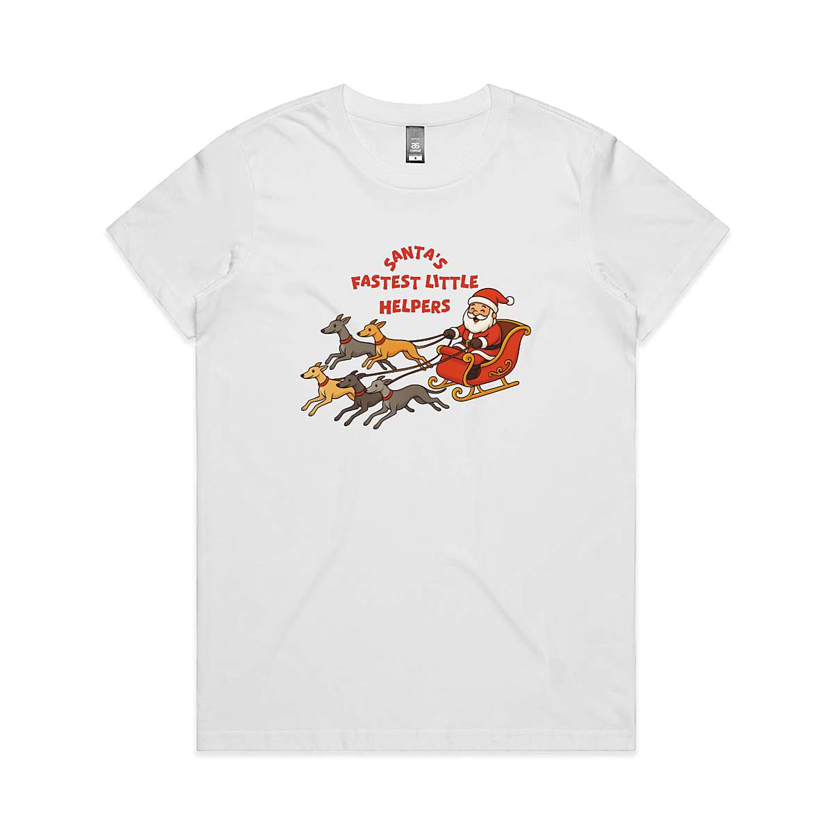 AS Colour Maple Ladies Santa's Fastest Little Helpers