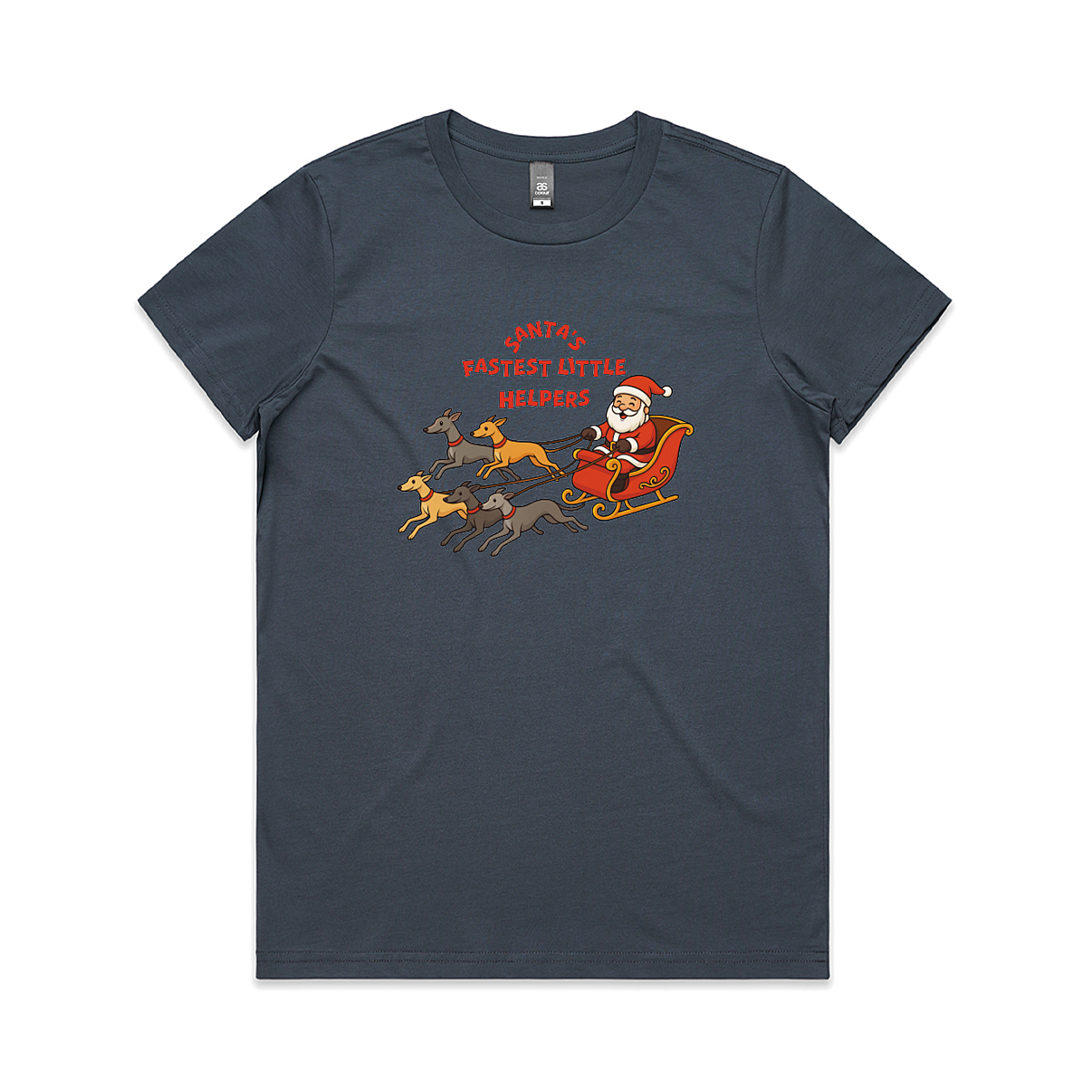AS Colour Maple Ladies Santa's Fastest Little Helpers